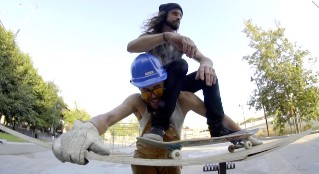 The “Manramp” Video Takes DIY Skateboarding To Hilarious Extremes