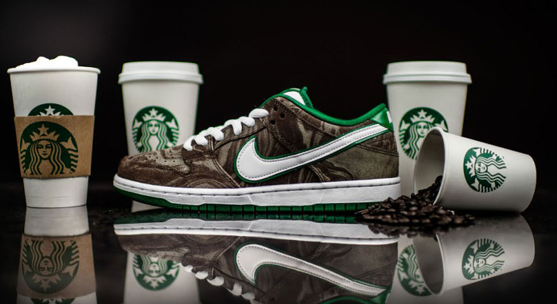 Nike Gives The SB Dunk Low Premium a “Starbucks” Makeover