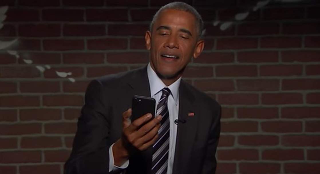 Barack Obama Reads “Mean Tweets” on Jimmy Kimmel Live!, Proceeds to Roast Trump