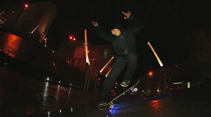 Phil Zwijsen Skates Entirely In The Rain In His “Waterproof” Part For Element
