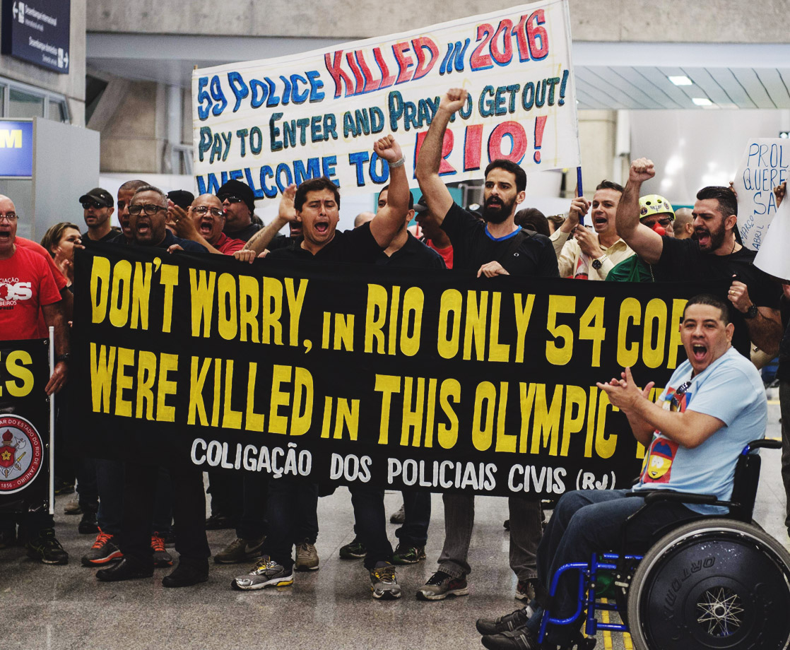 ‘Rio Will Not Be Safe’ Police Say Ahead of Olympic Games