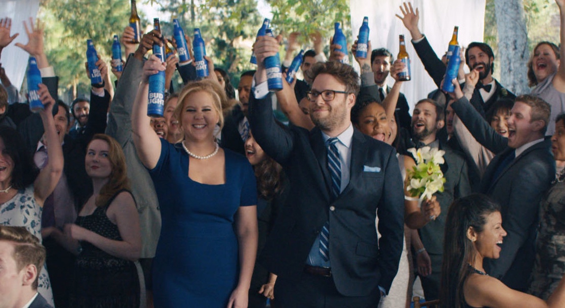 Seth Rogen and Amy Schumer Toast to Same-Sex Marriage