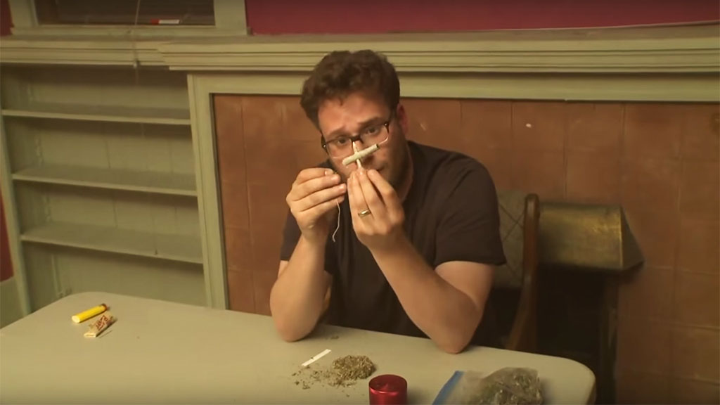 Video: How To Roll a Cross Joint With Seth Rogen