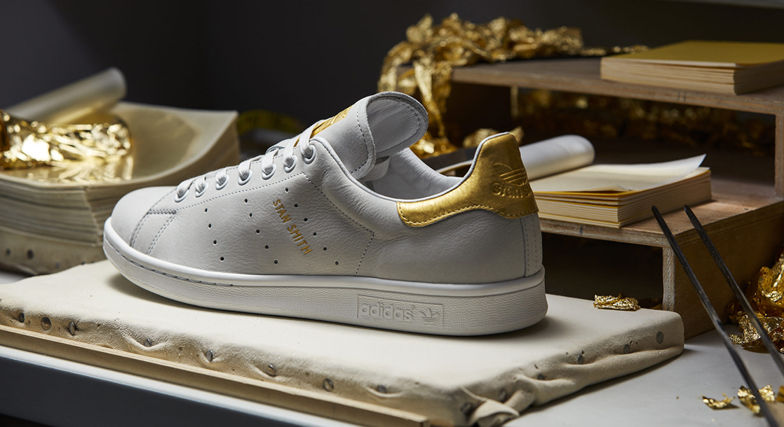 Adidas’ New Stan Smith Sneakers Are Now Dripping In Gold