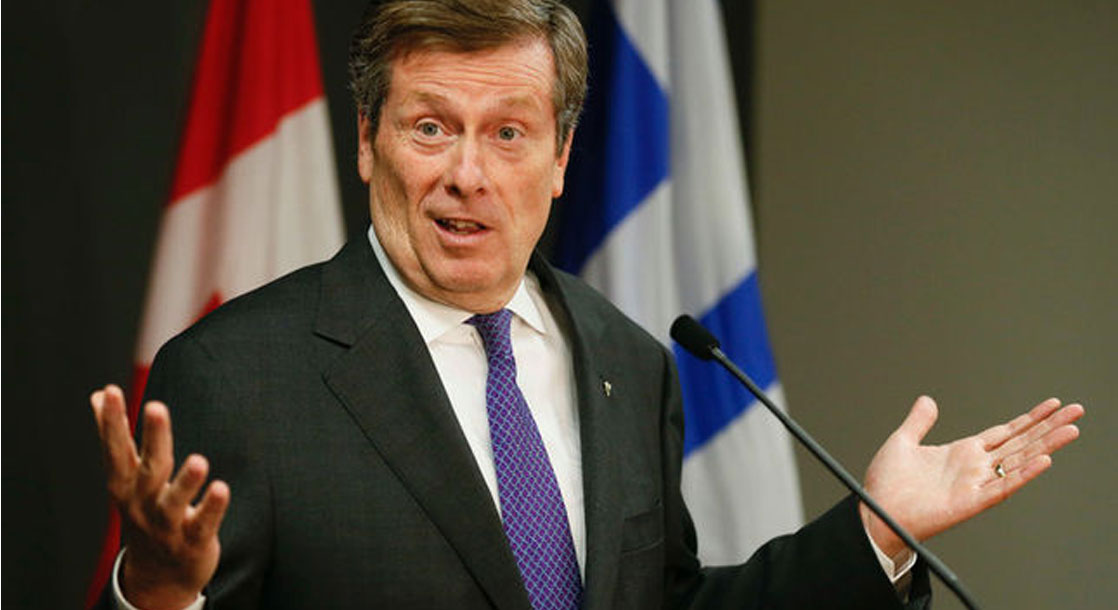 Toronto Mayor: Weed is on the Verge of ‘Being Out of Control’