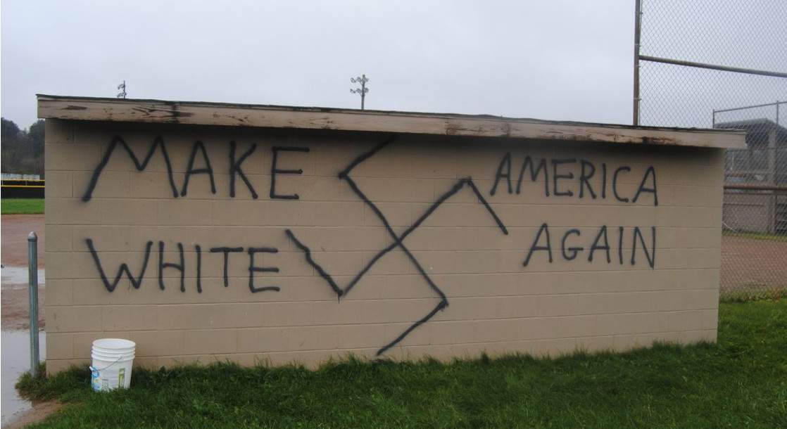 Nazi Graffiti and Racist Threats On the Rise After Trump’s Election