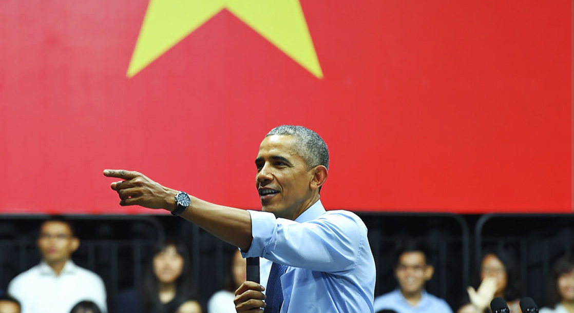 Vietnamese Youth Question Obama on Weed, Hip-Hop, and Swag