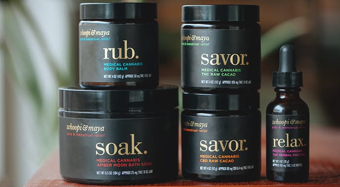 Whoopi & Maya Products Pack a Punch for Period Pain