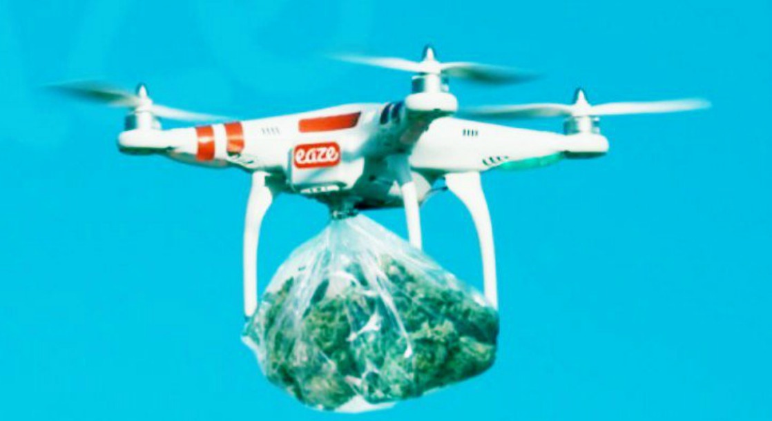 California Bans Weed Delivery By Drones and Self-Driving Cars