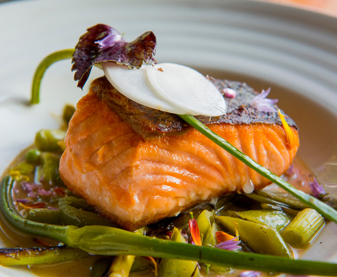 Baked to Perfection: Chef Leather Storrs’ Infused Salmon Recipe Is Like “Summer on a Plate”