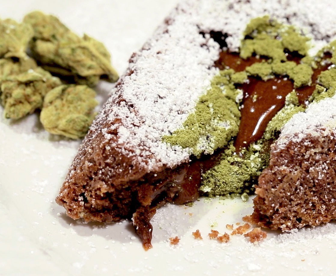 Baked to Perfection: Nonna Marijuana Gets Gushy About Weed-Infused Chocolate Lava Cake