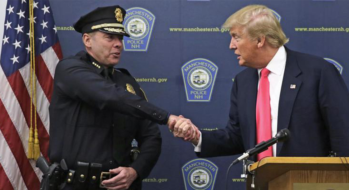 Why Do the Police Love Donald Trump So Much?