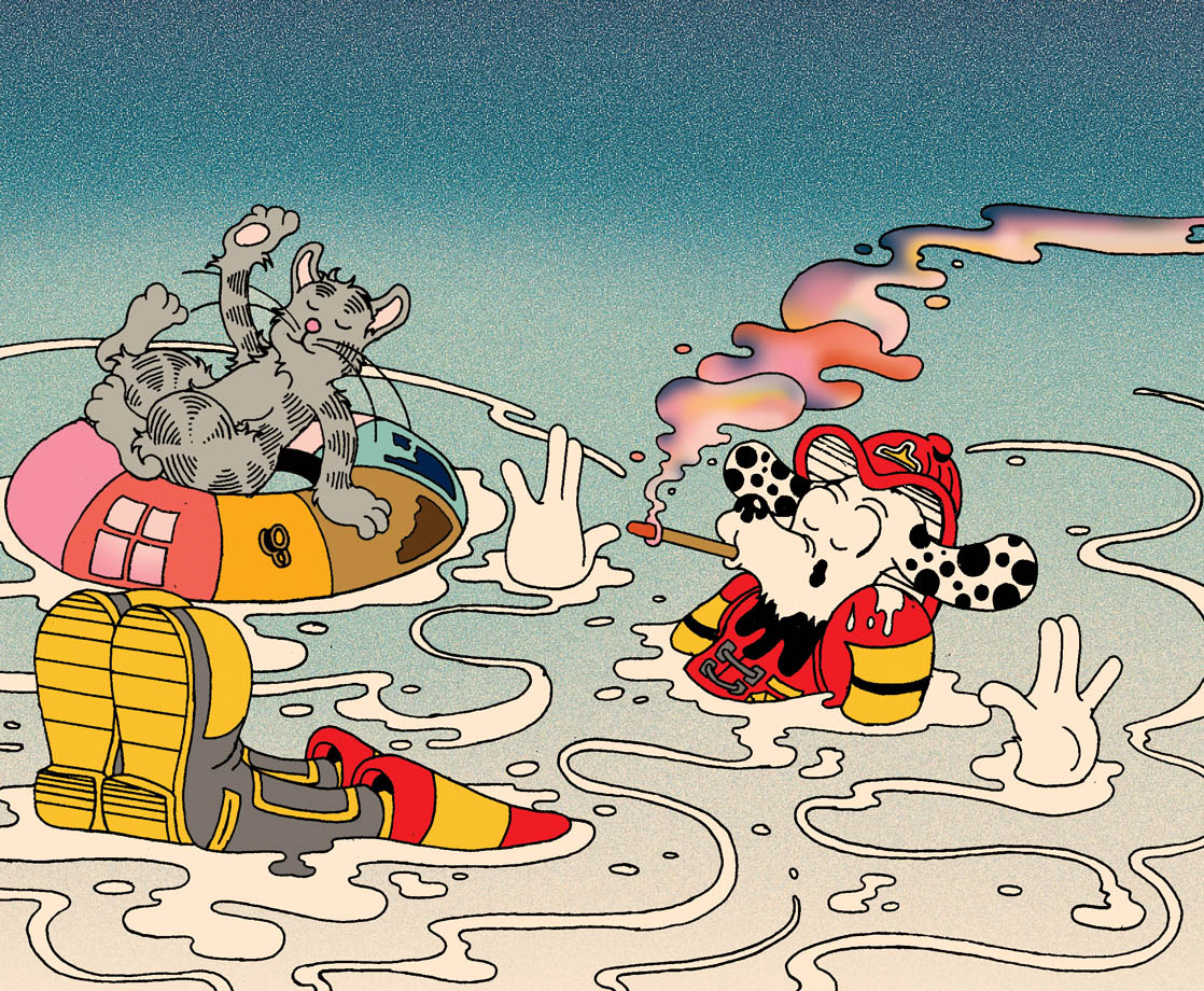 Frisbee F.D. Takes a Dip in the TH-Sea in This Week’s Comic