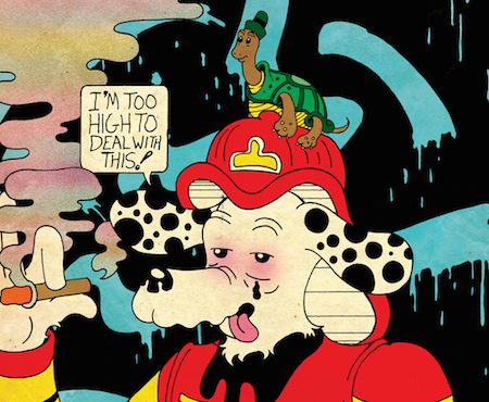 In the New “Frisbee F.D.,” Our Hero Becomes One with the Turtles