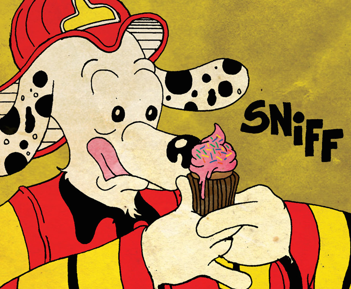 In the New “Frisbee F.D.” Our Firedog Hero Must Save a Super Stoned Old Lady