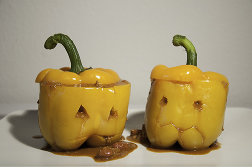 Halloween Recipe: Jack-O-Bell Peppers