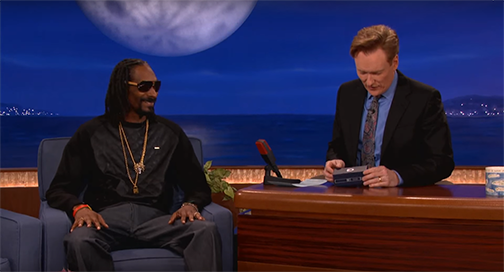Video: Throwback Thursday with Snoop Dogg and Conan O’Brien