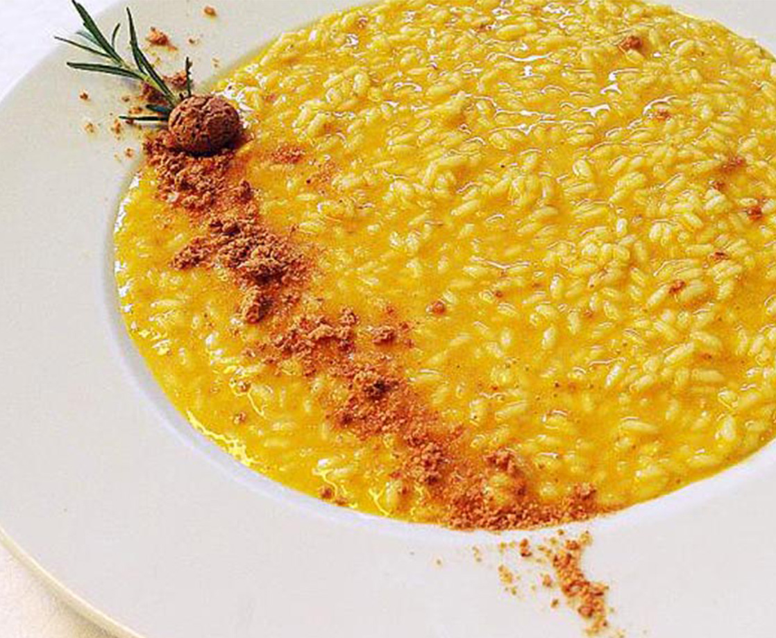 Mamma Mia! Try This Recipe for Pumpkin Risotto with Cacao and Cannabis