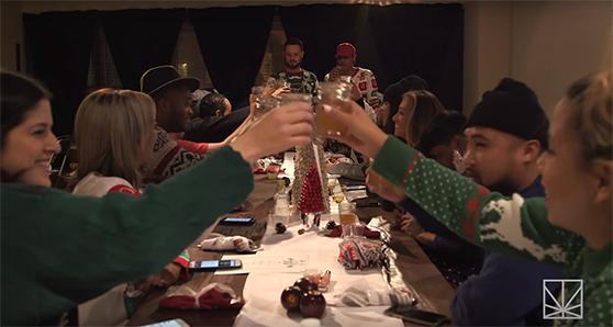 MERRY JANE Teams with Chef For Higher for an Ugly Holiday Sweater ‘Dinner Is Dope’