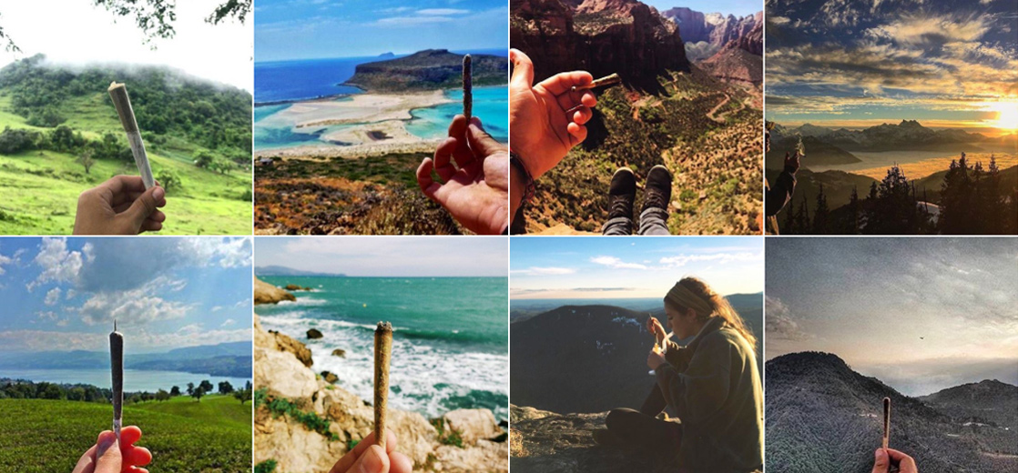Where You Smoke with @WhereYouSmoke: How to Keep It Zen While Blazing on a Snowy Cliff