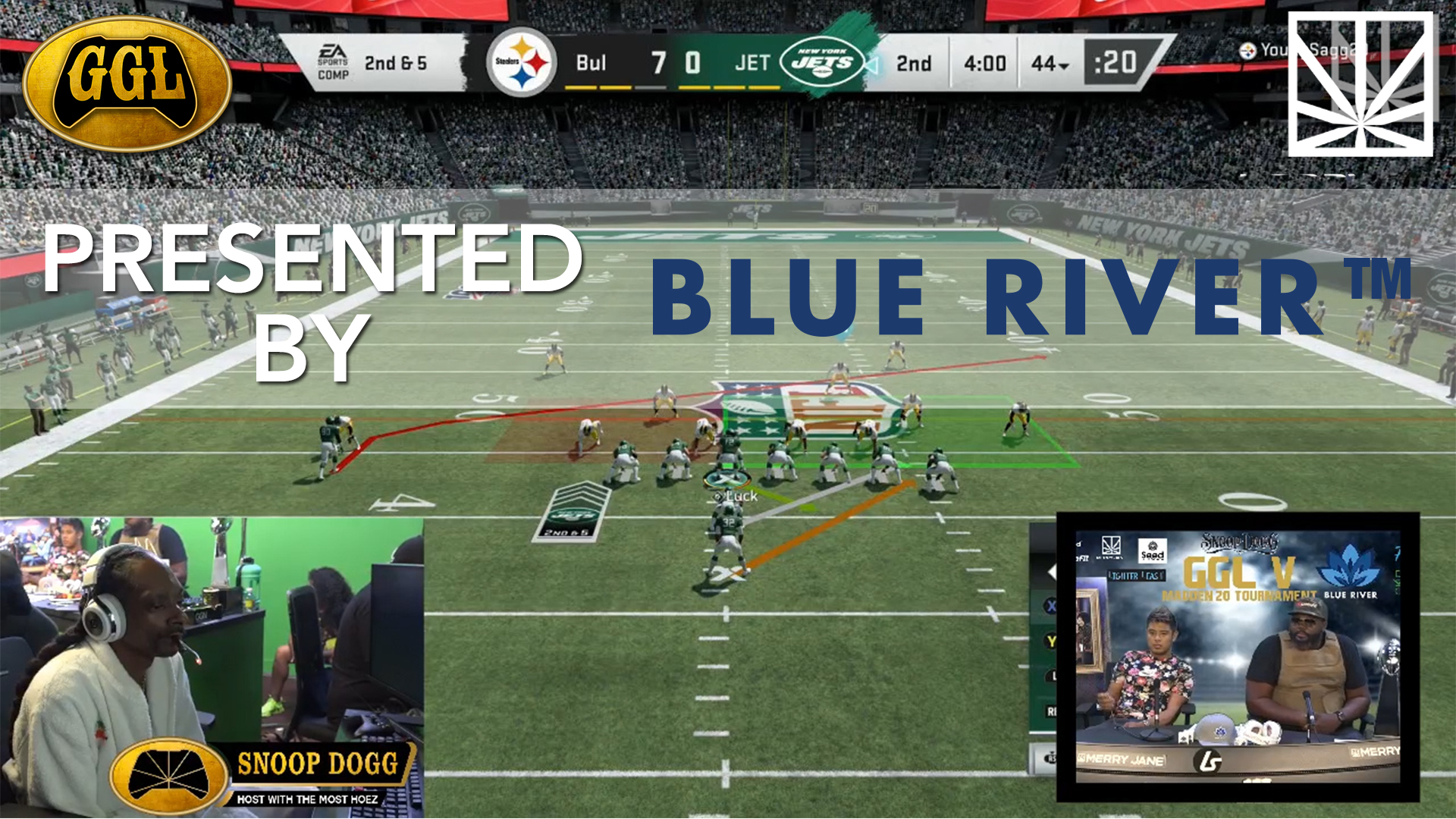 Snoop Dogg Plays Madden 20 in the GGL V Championship Presented by Blue River Terps [Part 4]