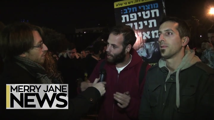 Israelis Rally for Weed in Tel Aviv