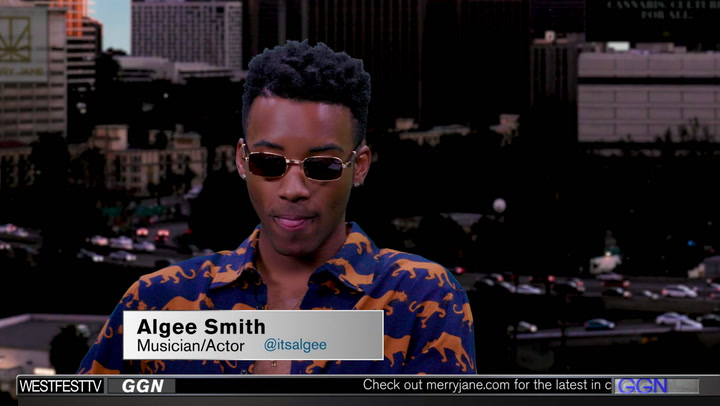 Actor Algee Smith Goes Inside the Smoker’s Studio on GGN