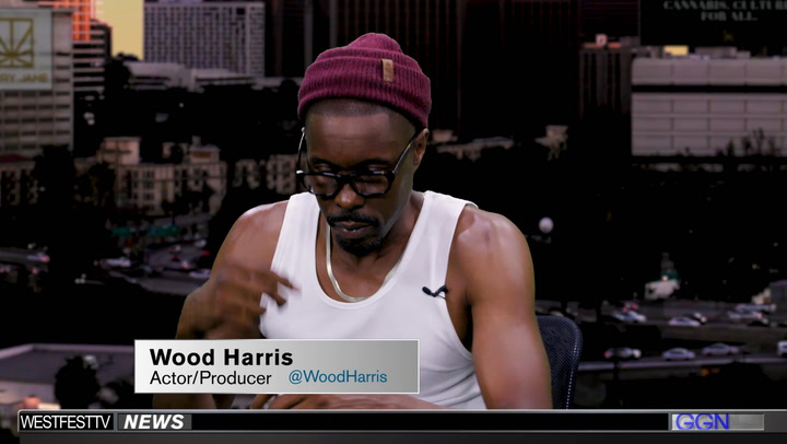 Wood Harris Goes Inside the Smoker’s Studio on “GGN”