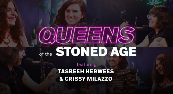 Writers Crissy Milazzo & Tasbeeh Herwees Talk Social Media Anxiety on “Queens of the Stoned Age”